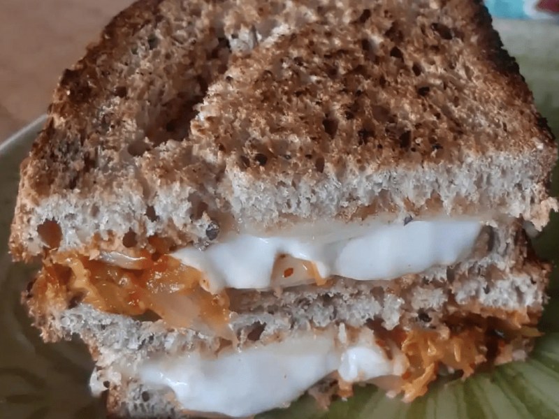 Kimchi Grilled Cheese&nbsp;Sandwich