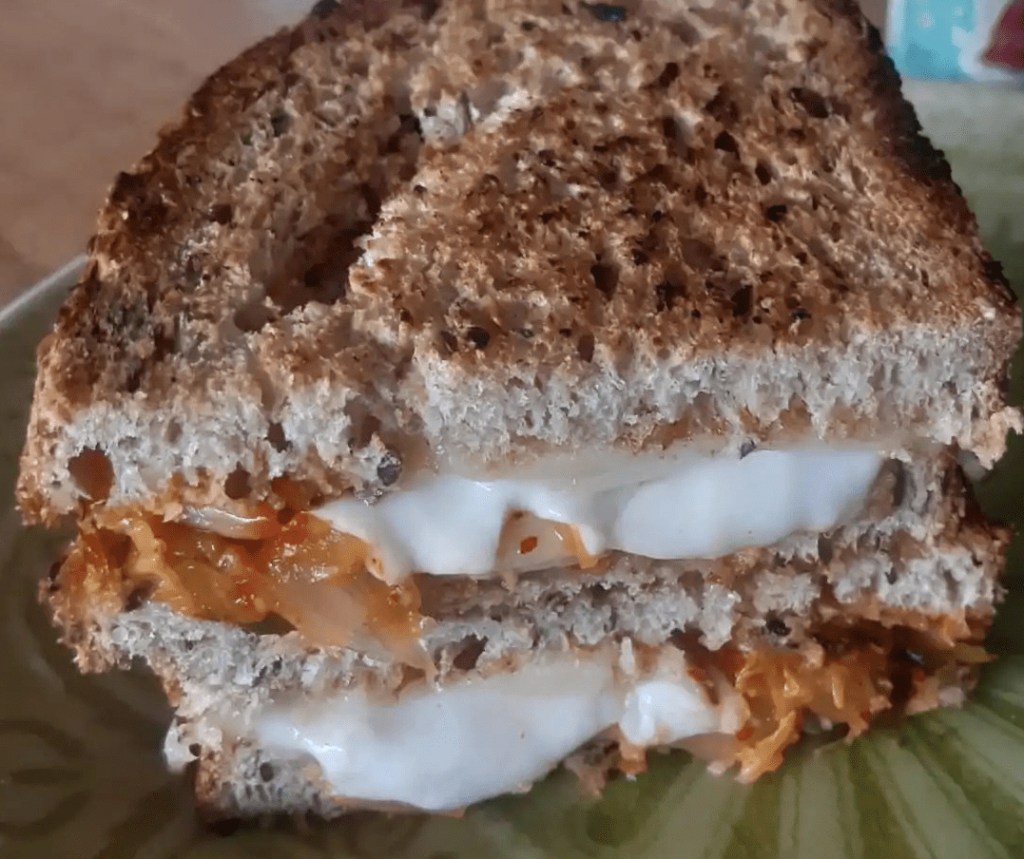 Kimchi Grilled Cheese&nbsp;Sandwich